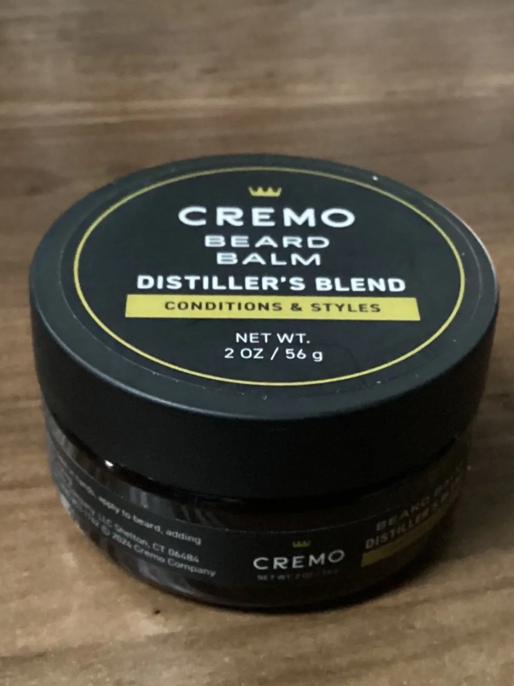 Cremo Beard Balm Distiller's Blend 2 oz/ 56 g